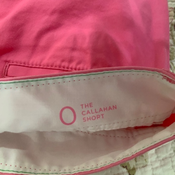 LILLY PULITZER PINK CALLAHAN SHORT SIZE 0 - Picture 5 of 6